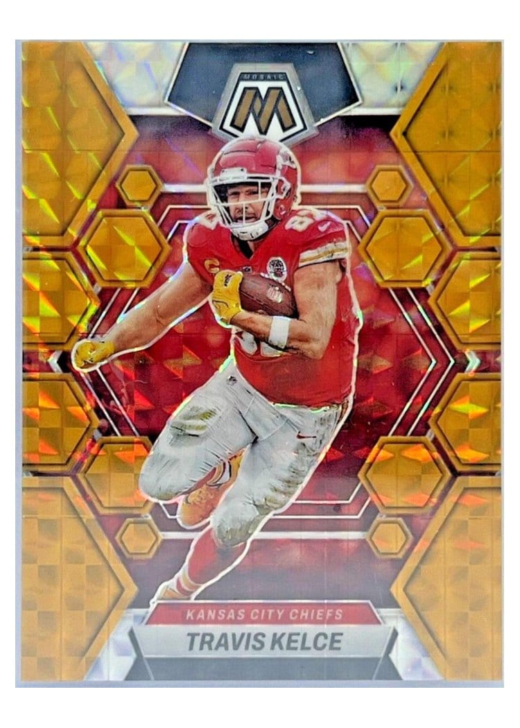 2023 Panini Mosaic Base Set Travis Kelce #113 card