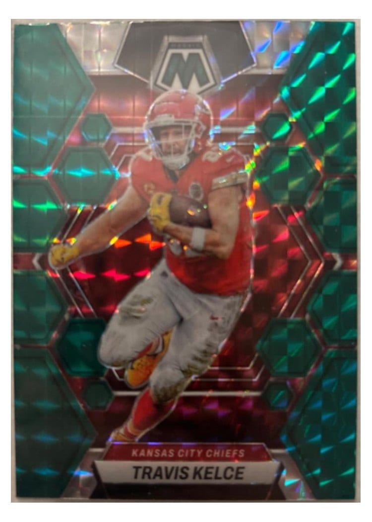 2023 Panini Mosaic Base Set Travis Kelce #113 card
