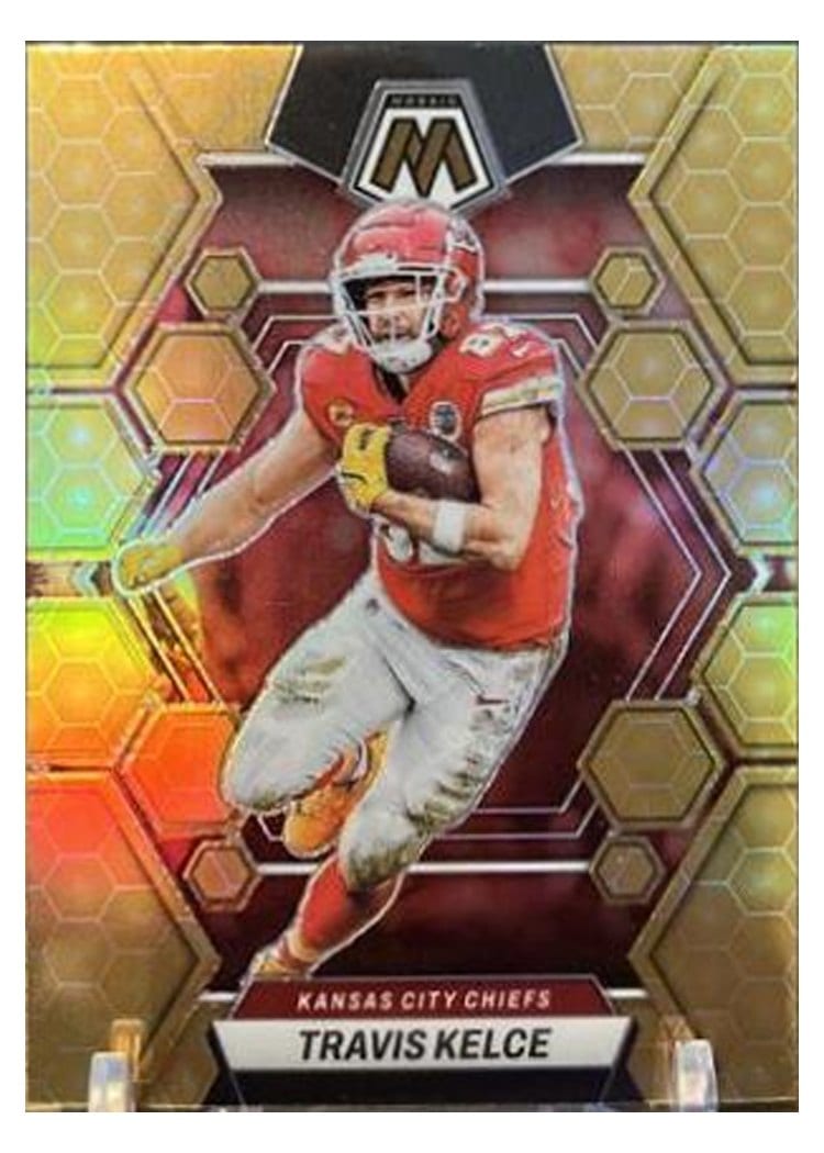 2023 Panini Mosaic Base Set Travis Kelce #113 card