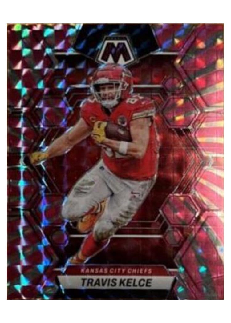 2023 Panini Mosaic Base Set Travis Kelce #113 card