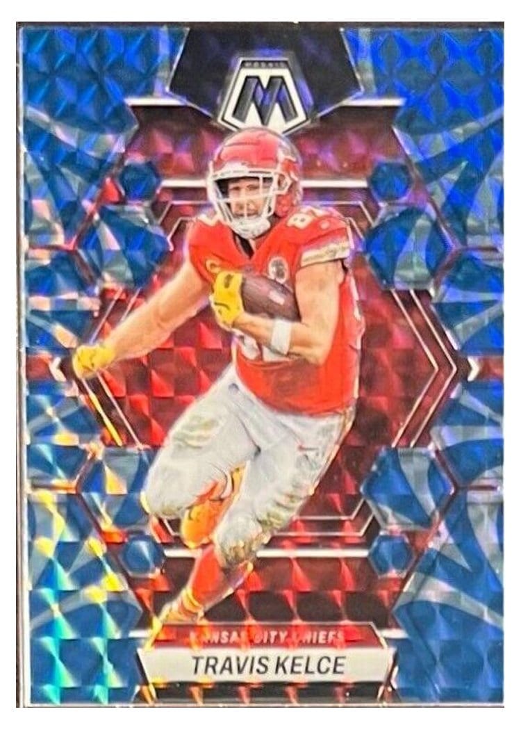 2023 Panini Mosaic Base Set Travis Kelce #113 card