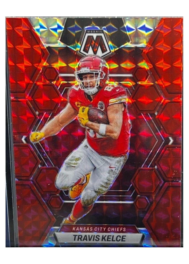 2023 Panini Mosaic Base Set Travis Kelce #113 card