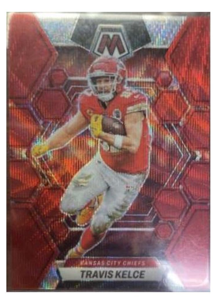 2023 Panini Mosaic Base Set Travis Kelce #113 card