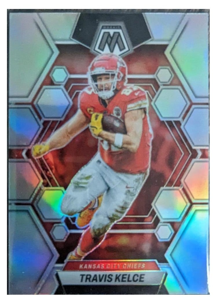 2023 Panini Mosaic Base Set Travis Kelce #113 card
