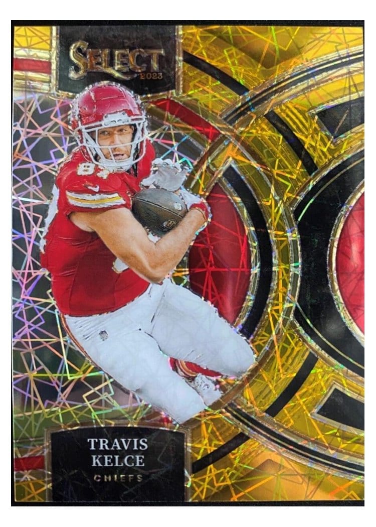 2023 Panini Select Base Set Travis Kelce #150 card