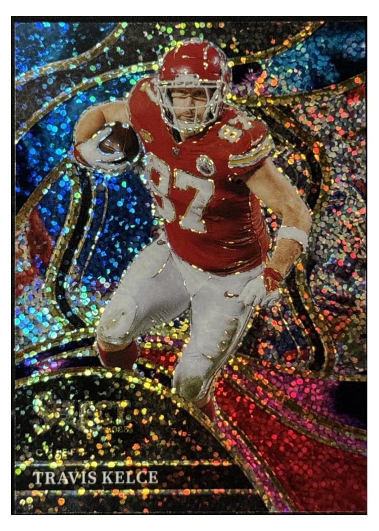 2023 Panini Select Base Set Travis Kelce #215 card