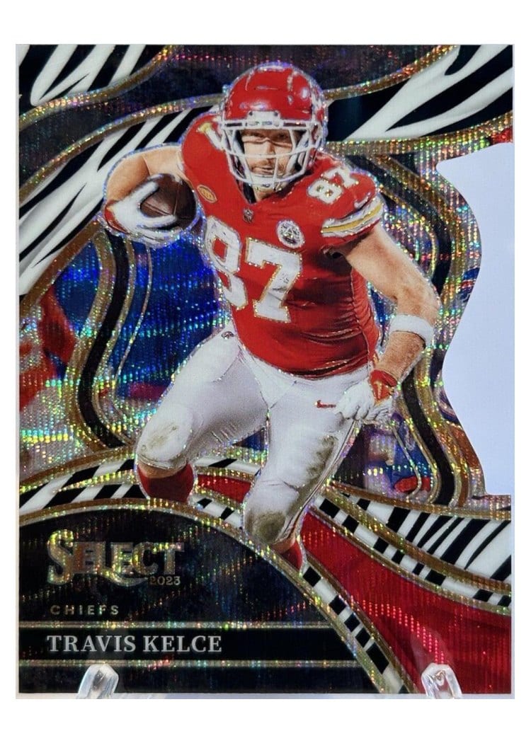 2023 Panini Select Base Set Travis Kelce #215 card