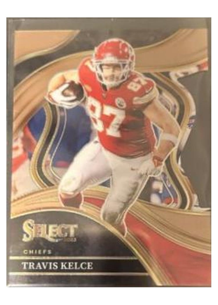 2023 Panini Select Base Set Travis Kelce #215 card