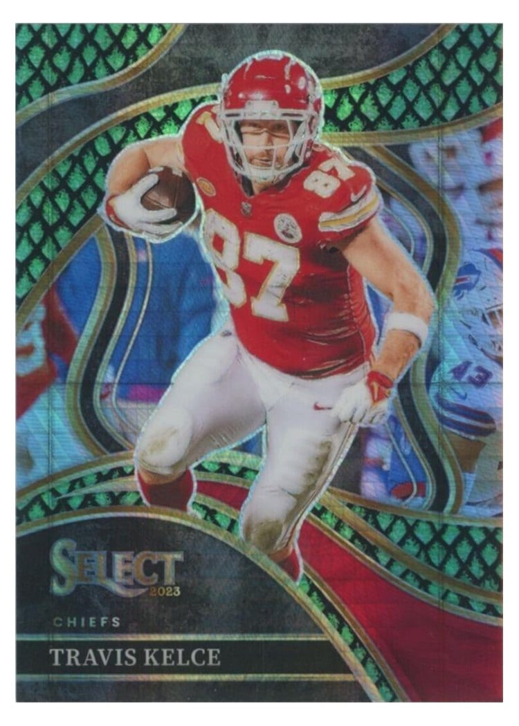 2023 Panini Select Base Set Travis Kelce #215 card