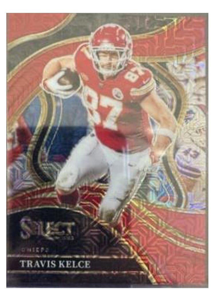 2023 Panini Select Base Set Travis Kelce #215 card