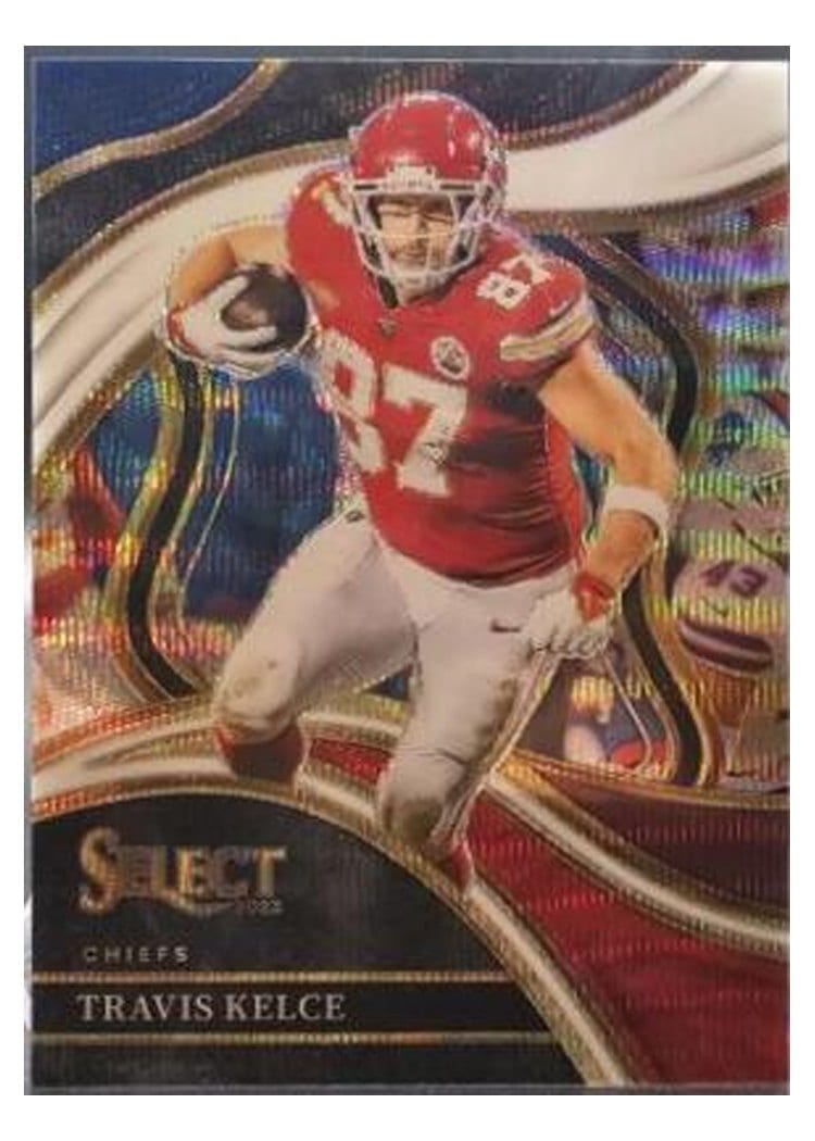 2023 Panini Select Base Set Travis Kelce #215 card