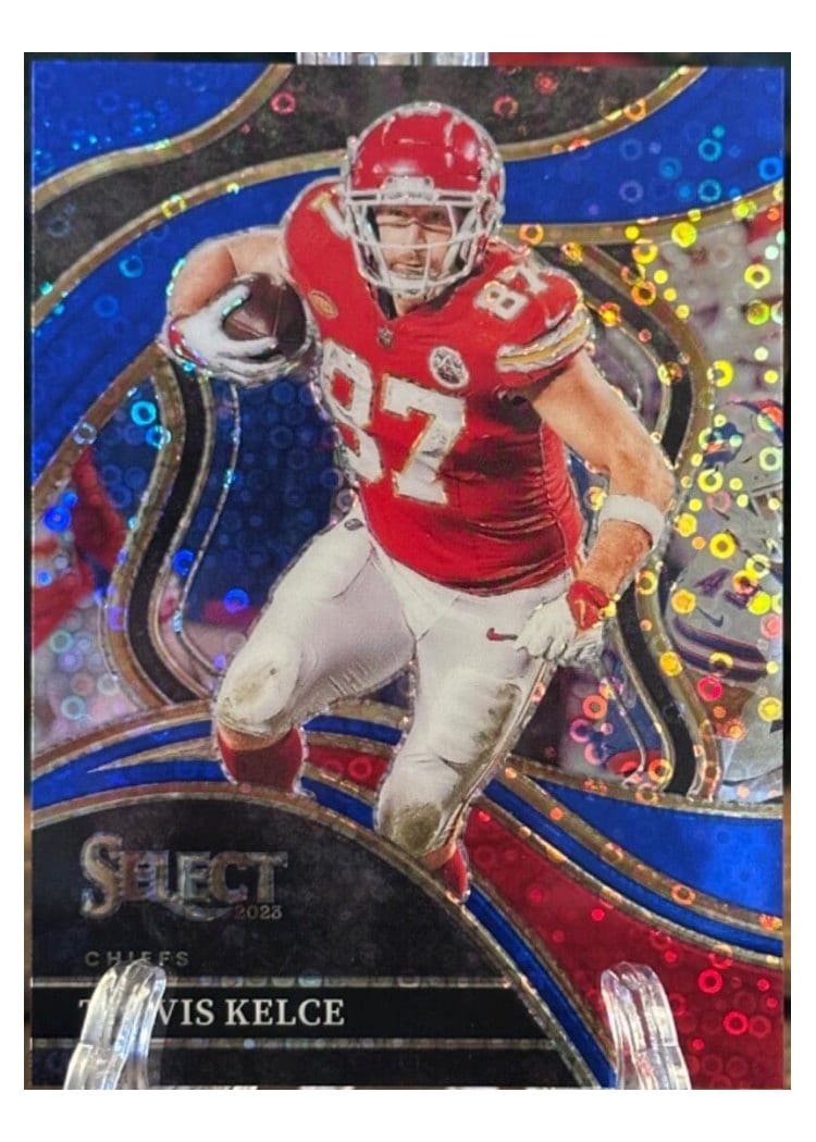 2023 Panini Select Base Set Travis Kelce #215 card