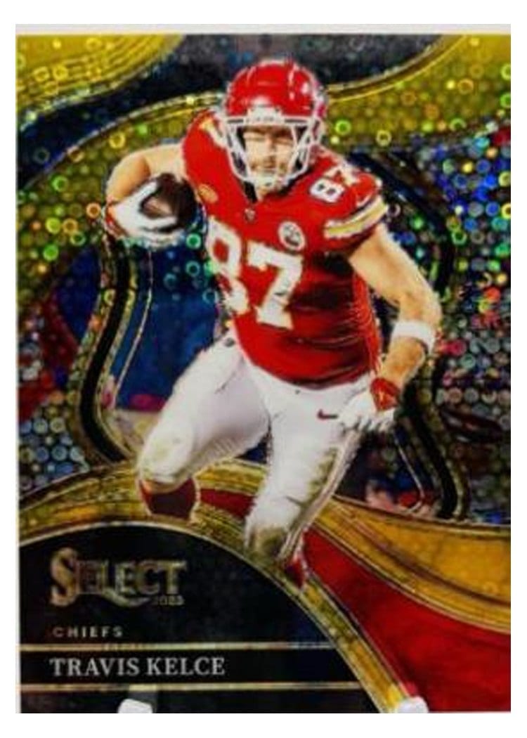 2023 Panini Select Base Set Travis Kelce #215 card