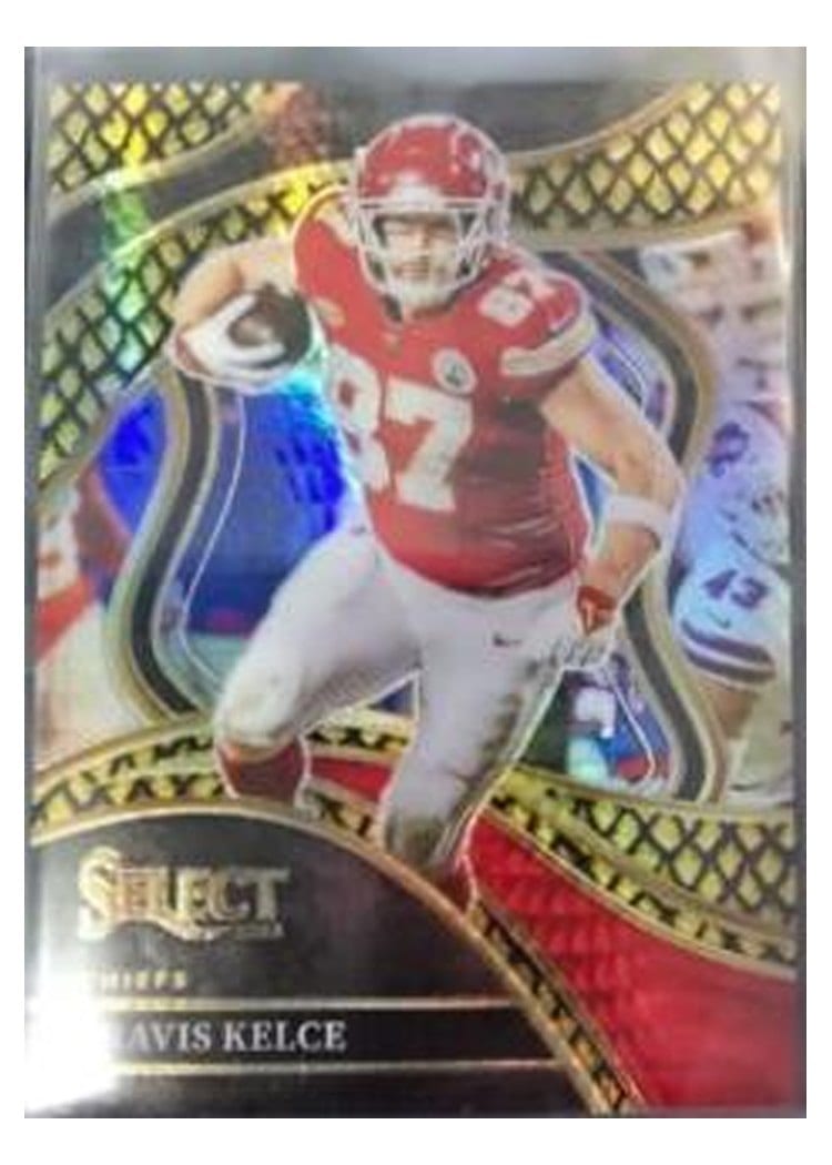 2023 Panini Select Base Set Travis Kelce #215 card