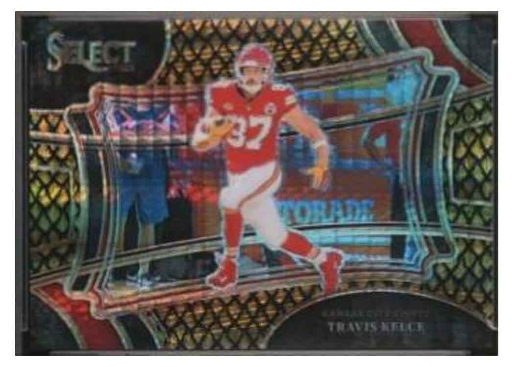 2023 Panini Select Base Set Travis Kelce #215 card