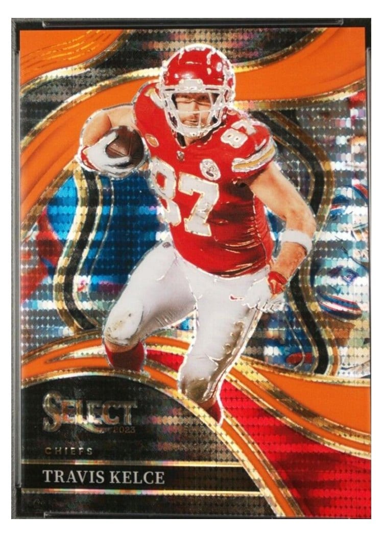 2023 Panini Select Base Set Travis Kelce #215 card