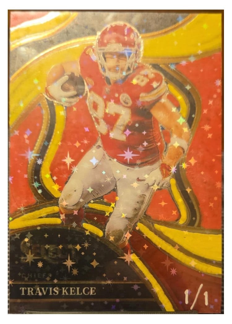 2023 Panini Select Base Set Travis Kelce #215 card
