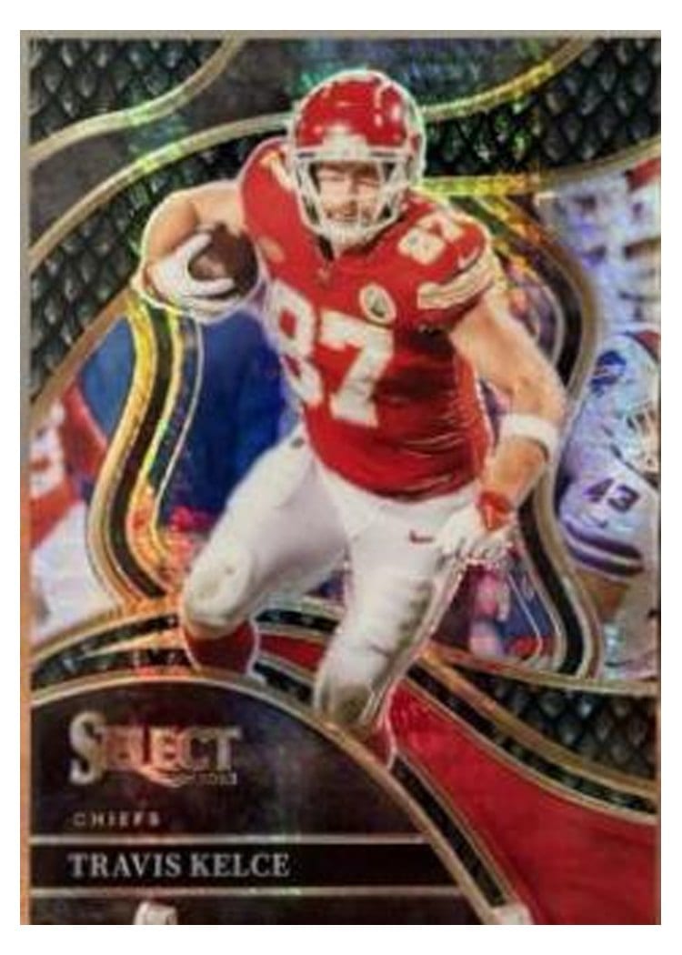 2023 Panini Select Base Set Travis Kelce #215 card