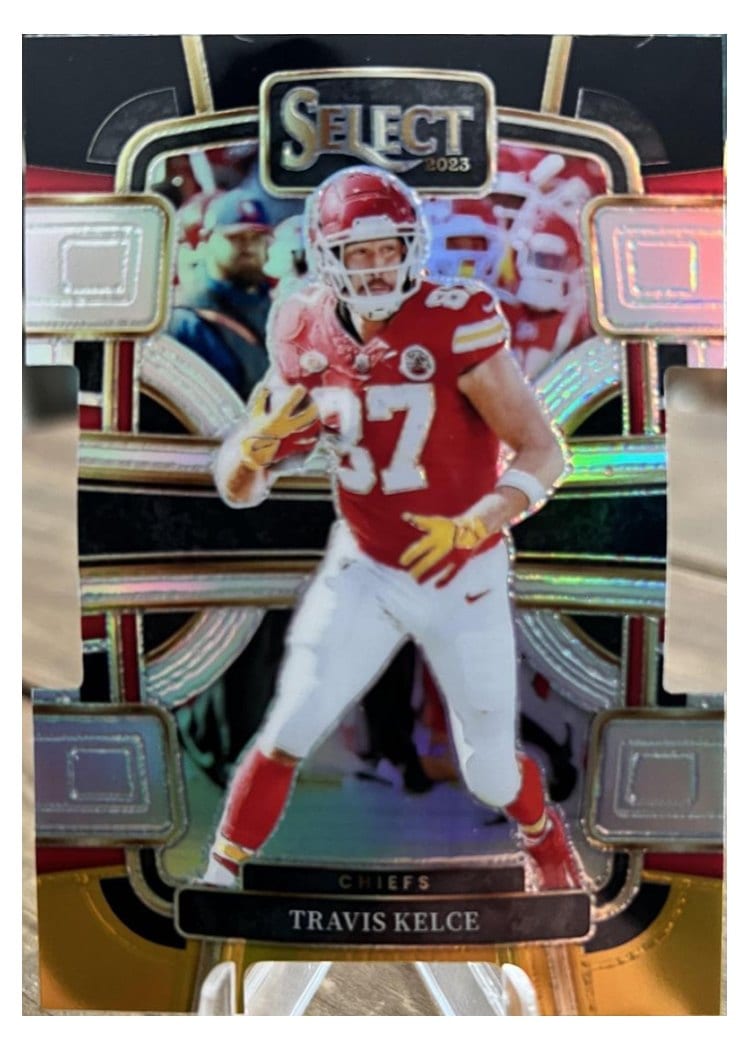 2023 Panini Select Base Set Travis Kelce #50 card