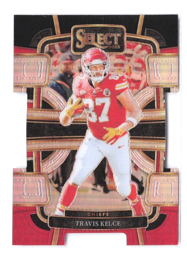 2023 Panini Select Base Set Travis Kelce #50 card