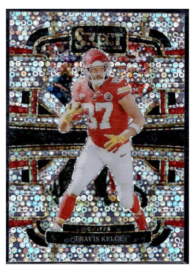 2023 Panini Select Base Set Travis Kelce #50 card