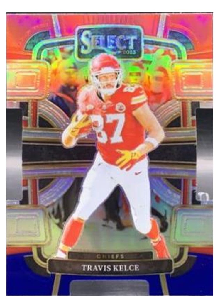 2023 Panini Select Base Set Travis Kelce #50 card