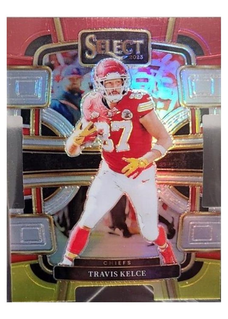 2023 Panini Select Base Set Travis Kelce #50 card