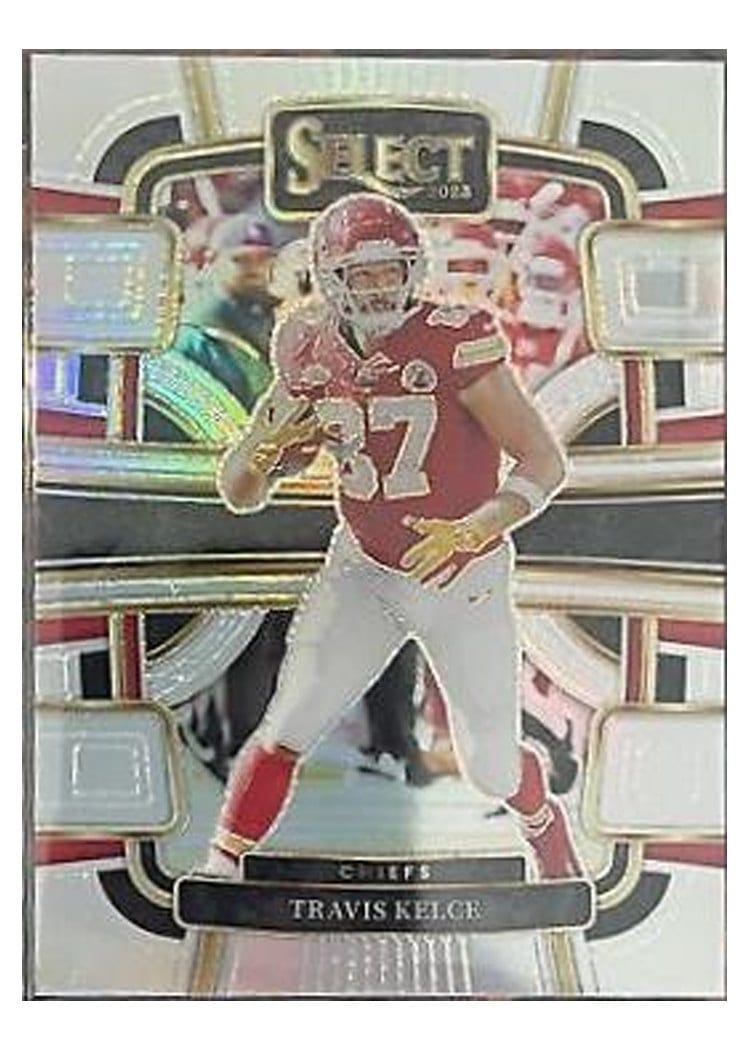 2023 Panini Select Base Set Travis Kelce #50 card