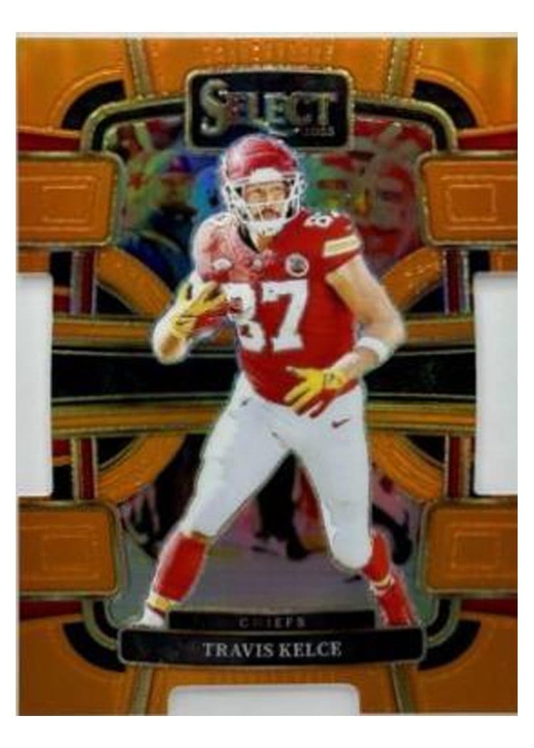 2023 Panini Select Base Set Travis Kelce #50 card