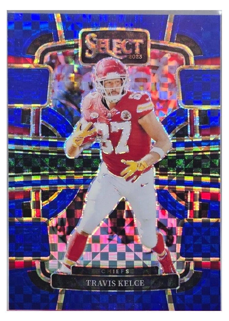 2023 Panini Select Base Set Travis Kelce #50 card