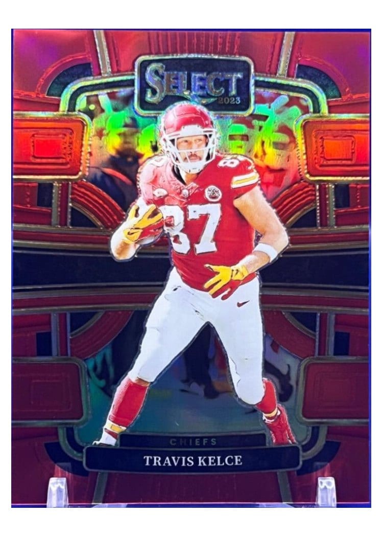2023 Panini Select Base Set Travis Kelce #50 card