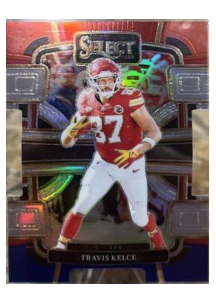 2023 Panini Select Base Set Travis Kelce #50 card