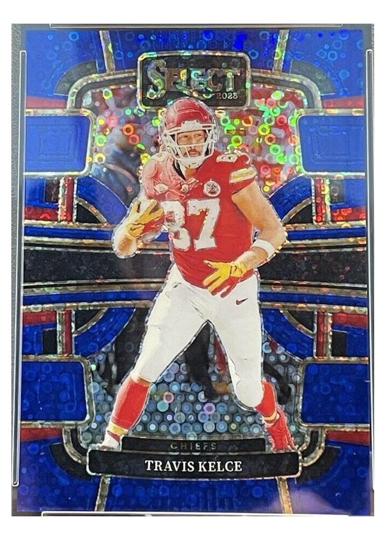 2023 Panini Select Base Set Travis Kelce #50 card