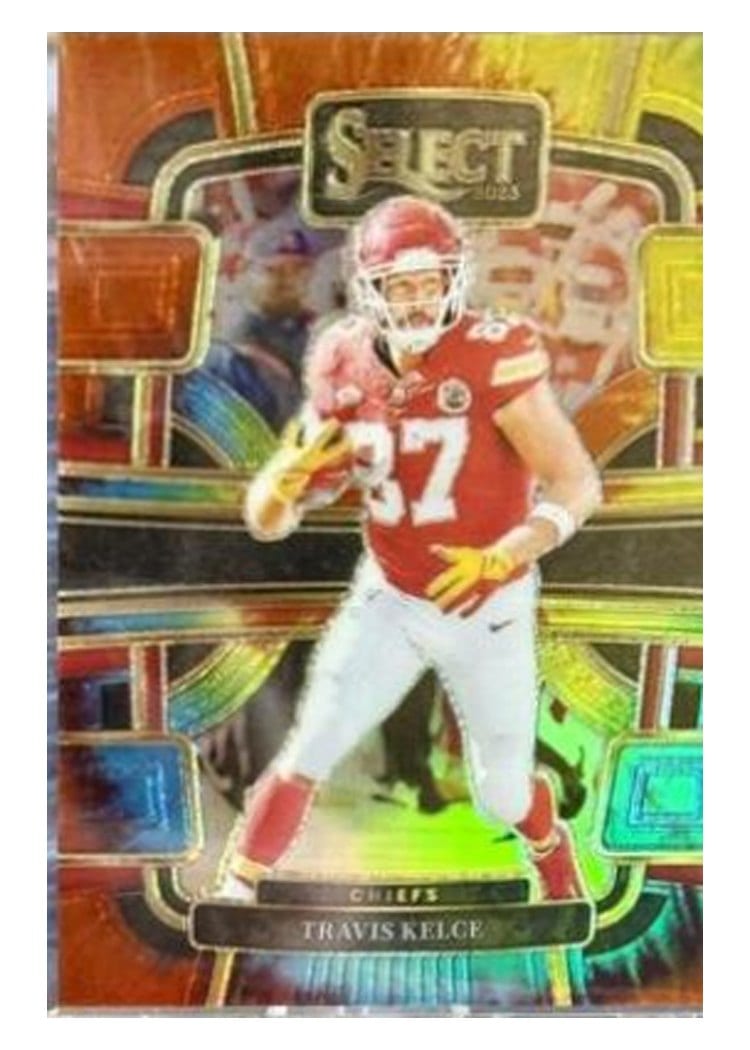2023 Panini Select Base Set Travis Kelce #50 card