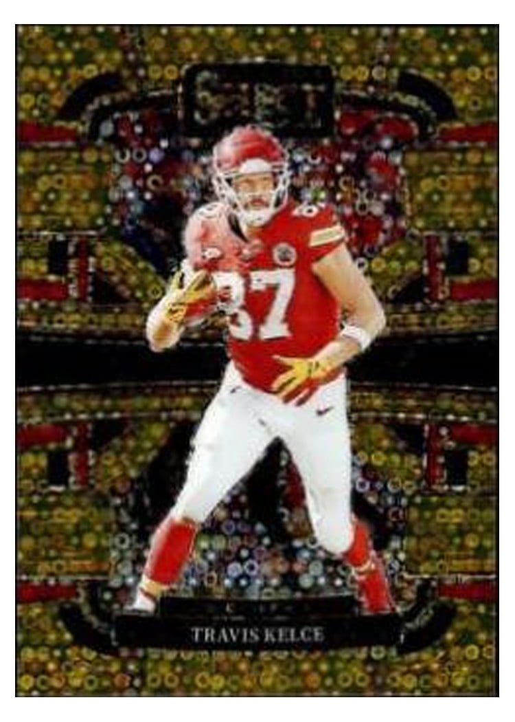 2023 Panini Select Base Set Travis Kelce #50 card