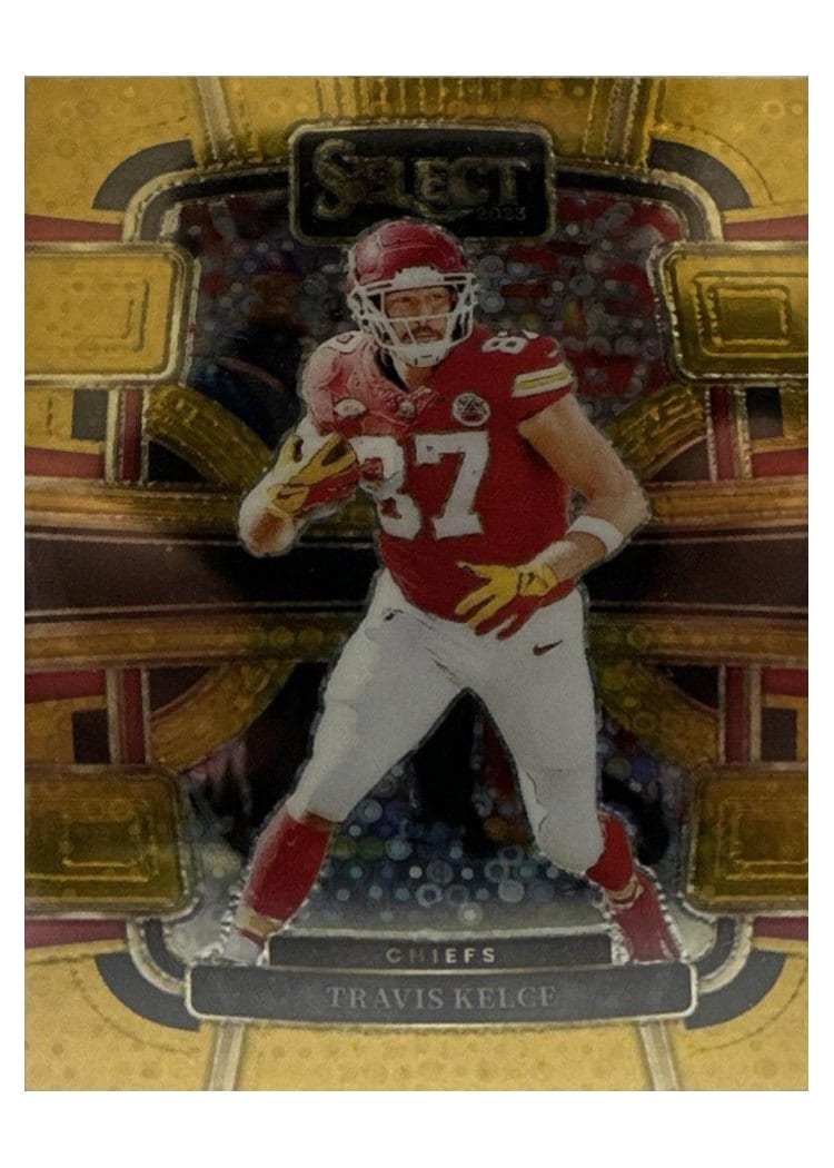 2023 Panini Select Base Set Travis Kelce #50 card