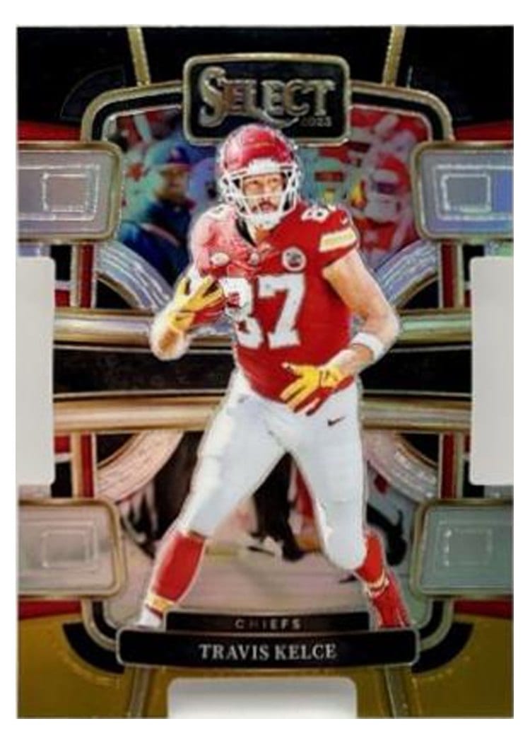 2023 Panini Select Base Set Travis Kelce #50 card