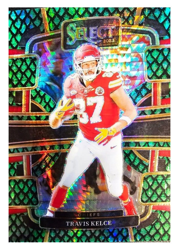 2023 Panini Select Base Set Travis Kelce #50 card