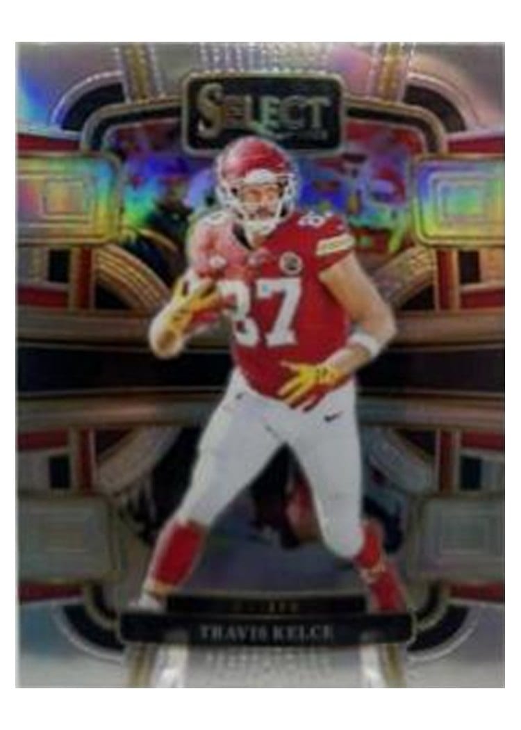 2023 Panini Select Base Set Travis Kelce #50 card