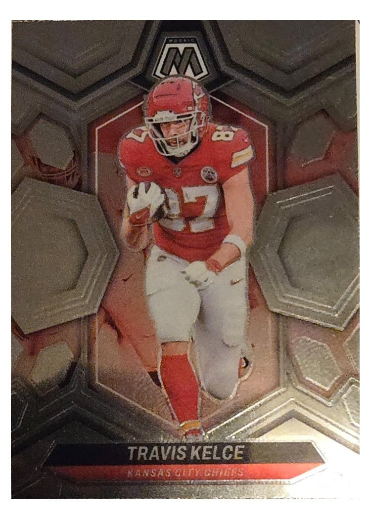 2024 Panini Mosaic Base Set Travis Kelce #110 card