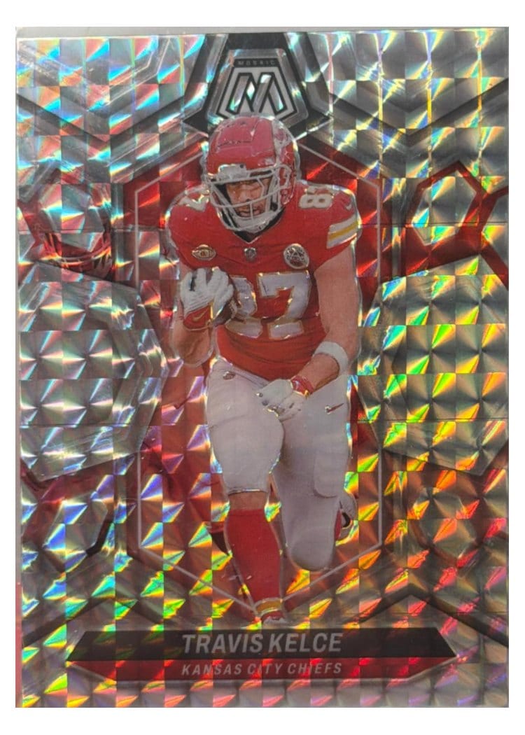 2024 Panini Mosaic Base Set Travis Kelce #110 card