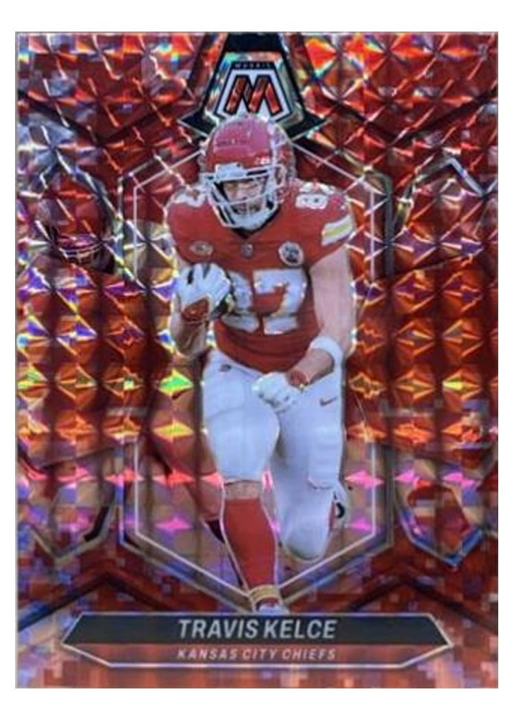 2024 Panini Mosaic Base Set Travis Kelce #110 card