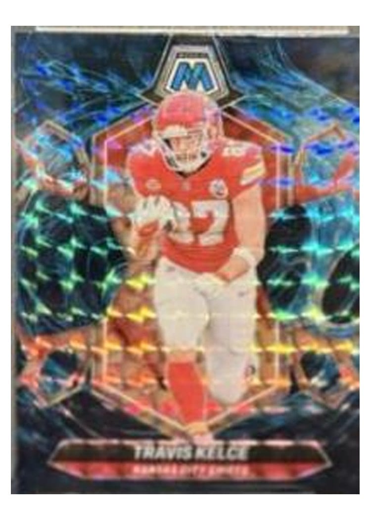 2024 Panini Mosaic Base Set Travis Kelce #110 card