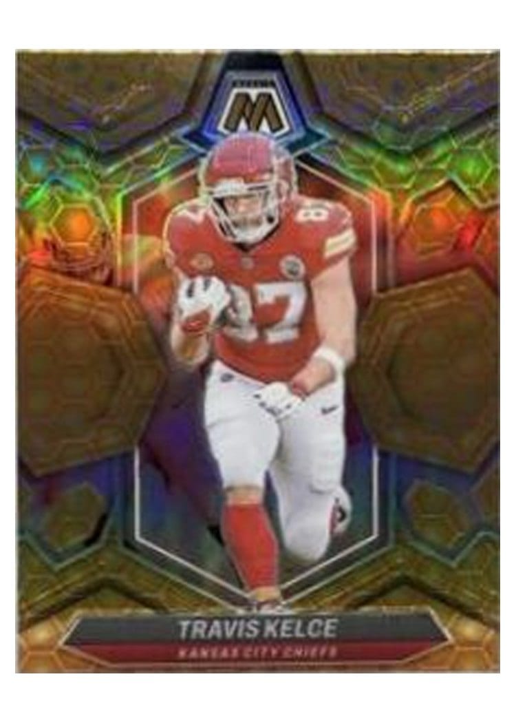 2024 Panini Mosaic Base Set Travis Kelce #110 card