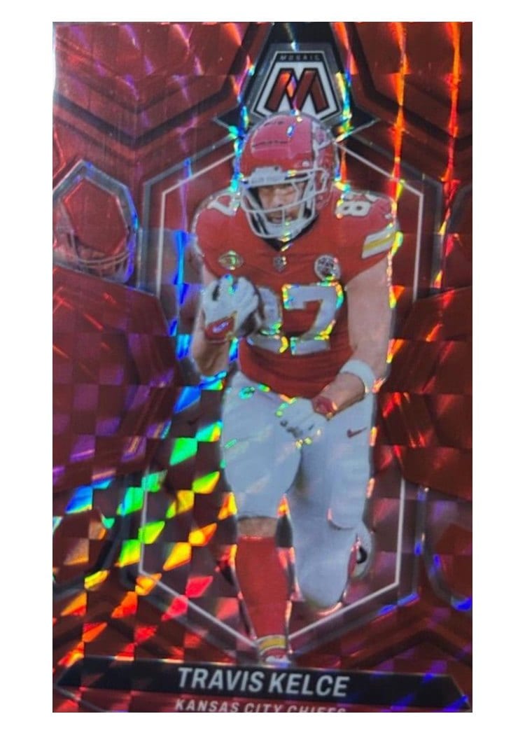 2024 Panini Mosaic Base Set Travis Kelce #110 card