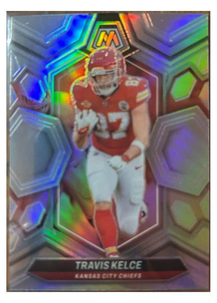 2024 Panini Mosaic Base Set Travis Kelce #110 card