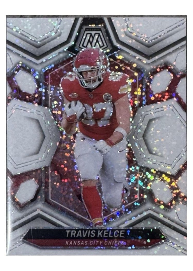 2024 Panini Mosaic Base Set Travis Kelce #110 card
