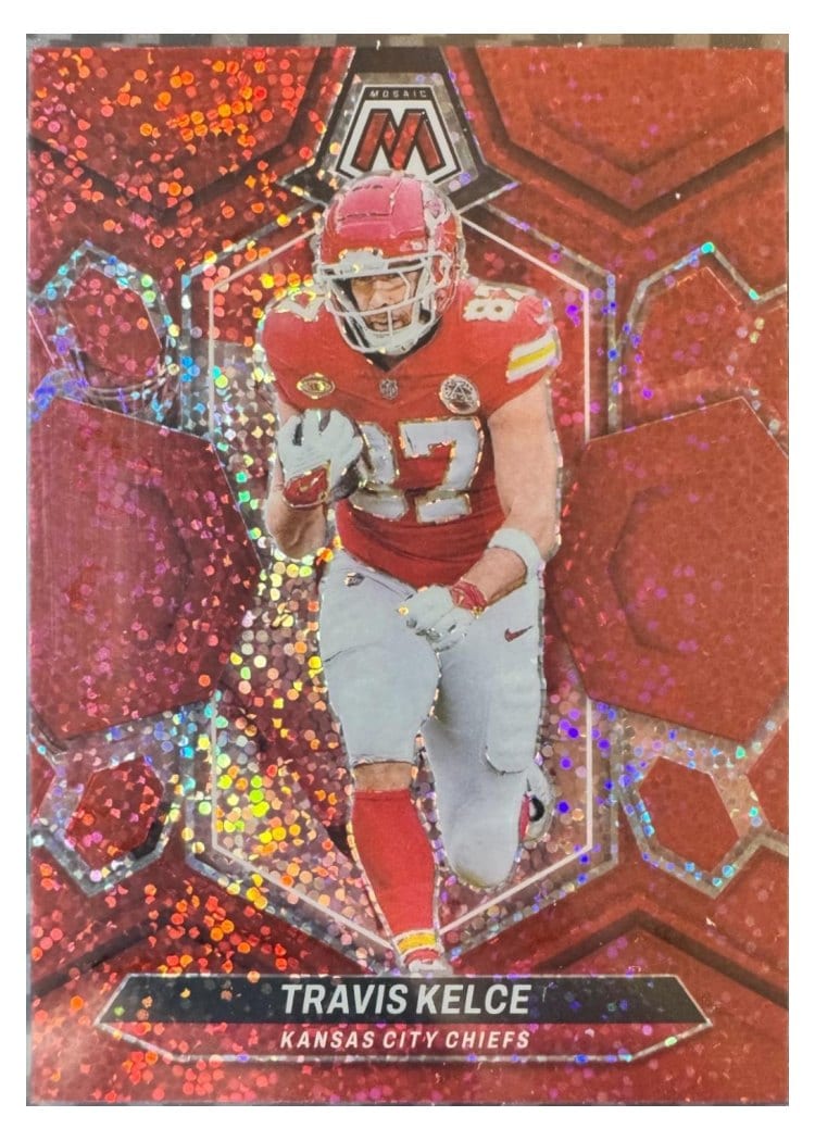 2024 Panini Mosaic Base Set Travis Kelce #110 card