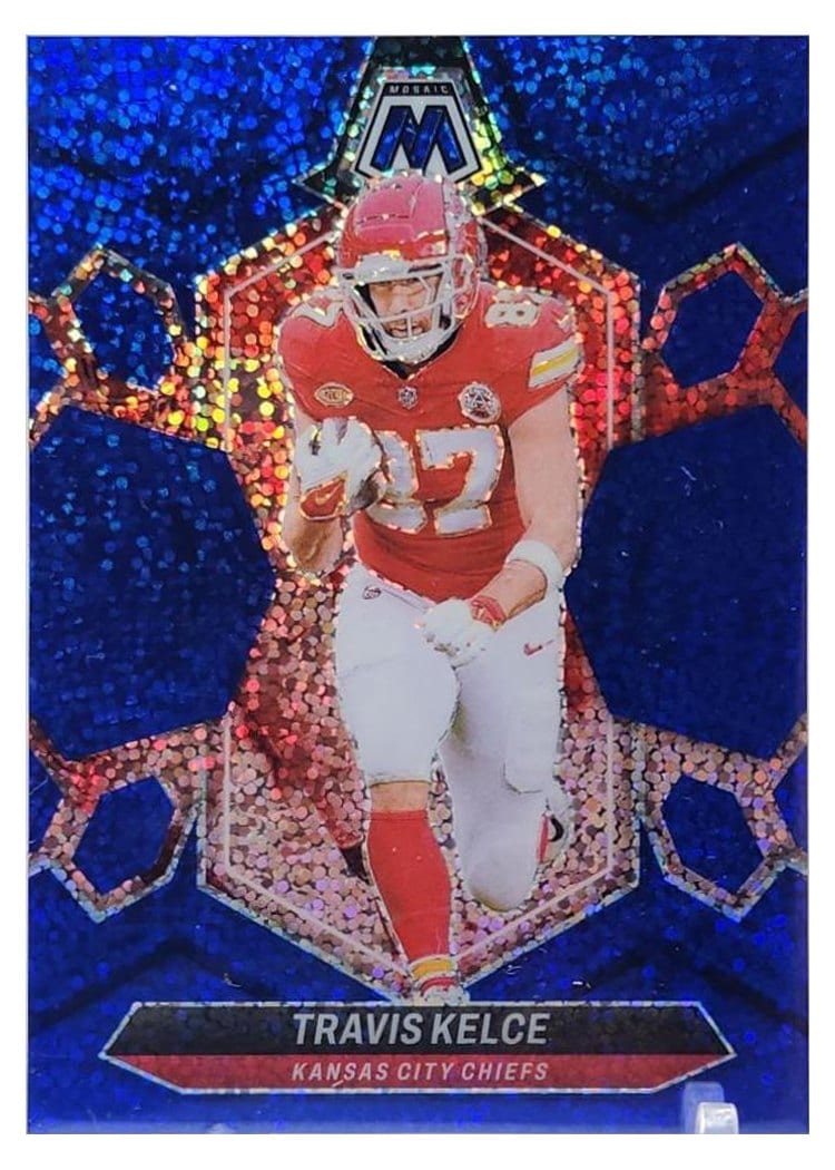 2024 Panini Mosaic Base Set Travis Kelce #110 card
