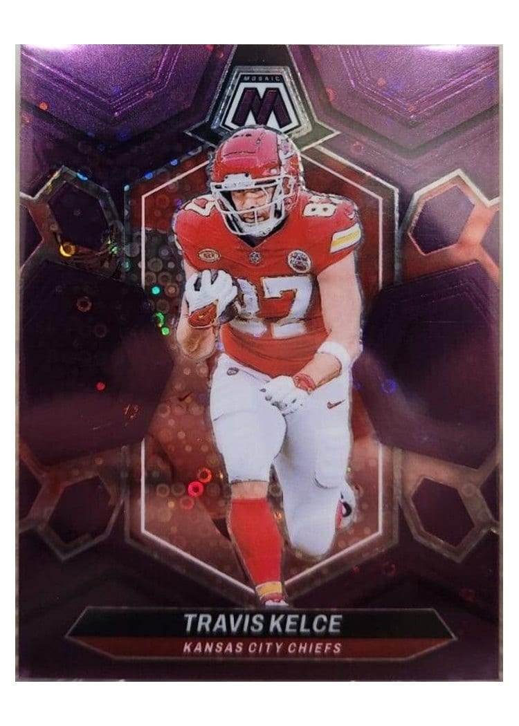 2024 Panini Mosaic Base Set Travis Kelce #110 card